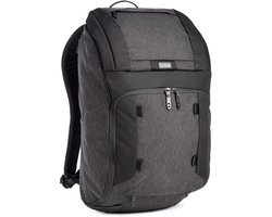 Think Tank - SpeedTop 30 - Sac à dos avec rabat magnétique - Convient pour MacBook Pro 16", iPad Pro ou documents A4 - Noir/Gris