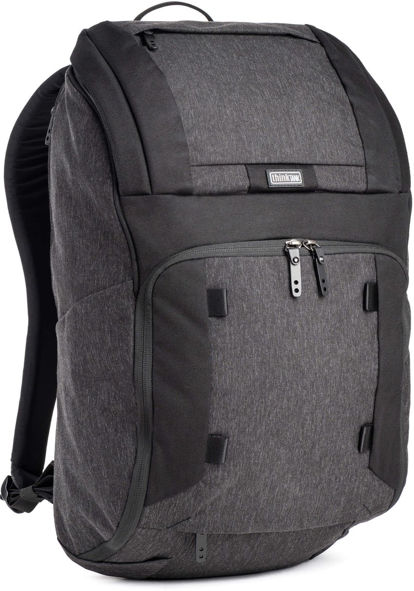 Think Tank - SpeedTop 30 - Rugzak met magnetische klep - Geschikt voor 16' MacBook Pro, iPad Pro of A4-documenten - Zwart/Grijs