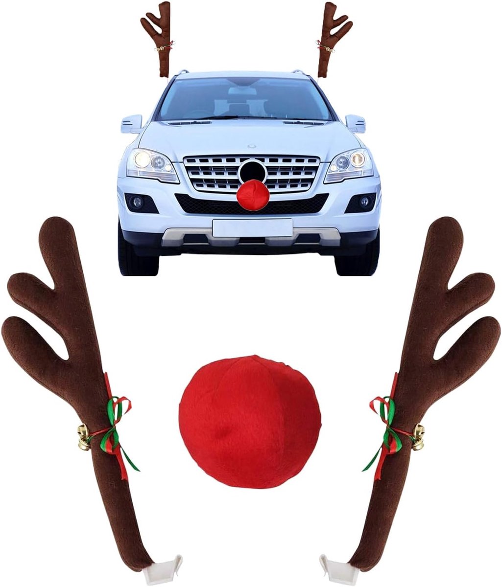 Auto set decoratie Kerstmis