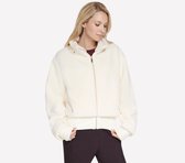 Skechers SKECHERS LUXE JACKET Dames Jas - Off-white