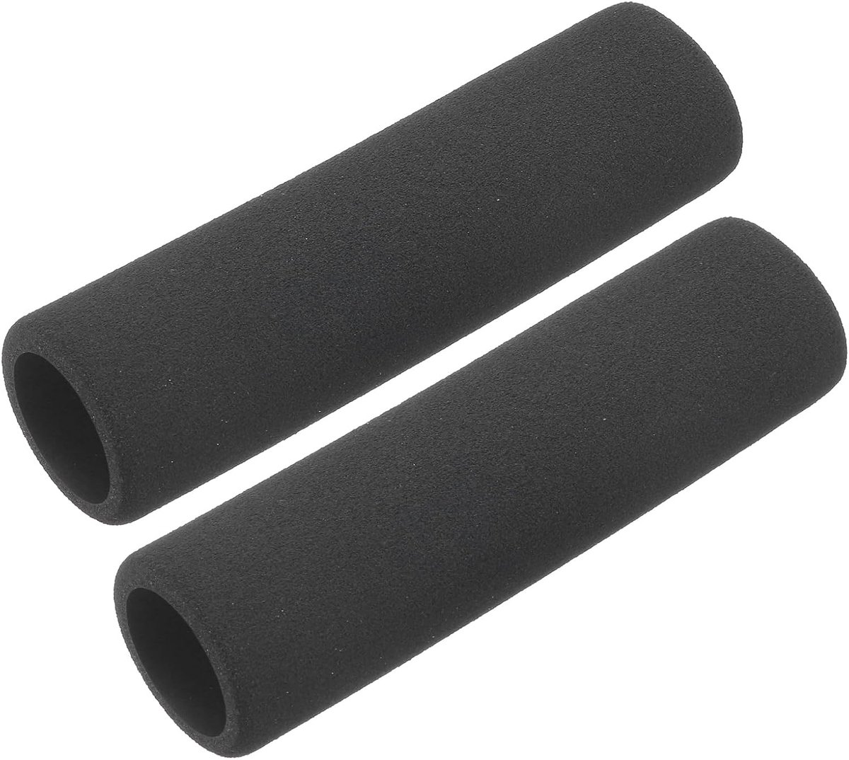 Buisisolatieslang, schuimslang voor gripondersteuning, 24 mm ID, 34 mm OD, 116 mm lengte, warmte-opslag zwart, 2 stuks