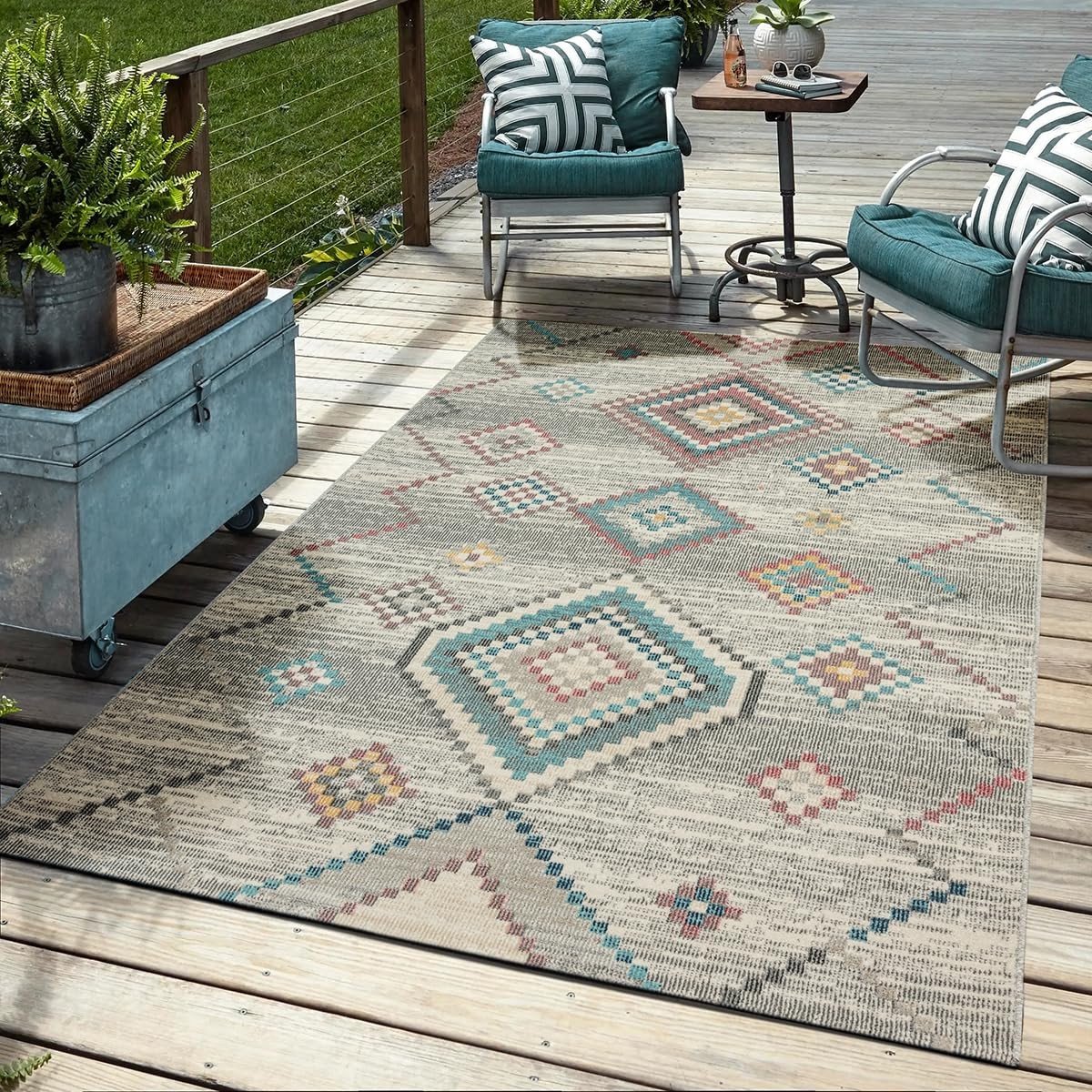 Elzusha - Robuust Buitenkleed Bliss - Modern Design - Weerbestendig en UV-bestendig