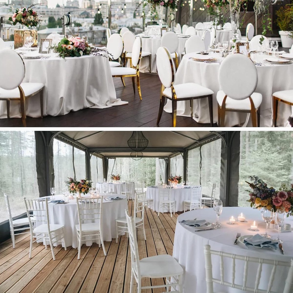 10 Pakketten Polyester Ronde Tafelkleed 228 Cm Wit Tafelkleed Bulk Wasbaar Polyester Stof Tafelkleden Tafeldeksel voor Bruiloft Feest Banket Buffet Tafel Vakantie Diner (Wit, 228 Cm)