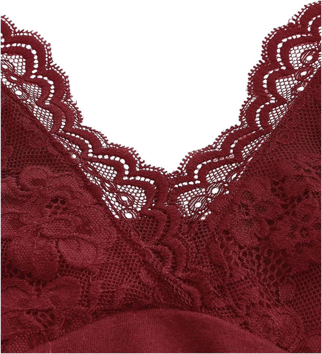 Y2k Camisole met bandjes voor dames, crop top, haltertop, met contrasterende kant