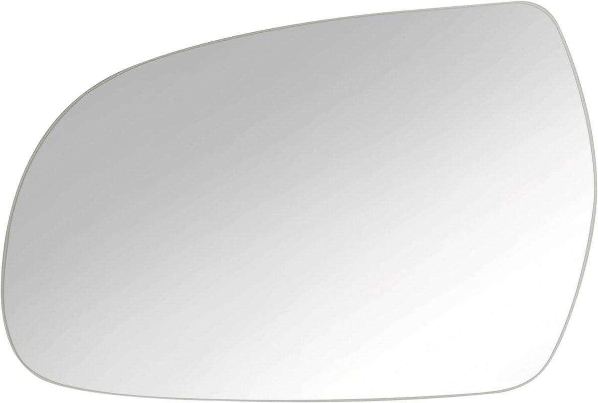 Spiegelglas vervangen voor Audi A3 8P 2010 tot 2012, A4 8K, 2009 tot 2015, A5 8T en 8F, 2009 tot 2017 Links, Bestuurderszijde Verwarmd buitenspiegelglas met steunplaat (Links)
