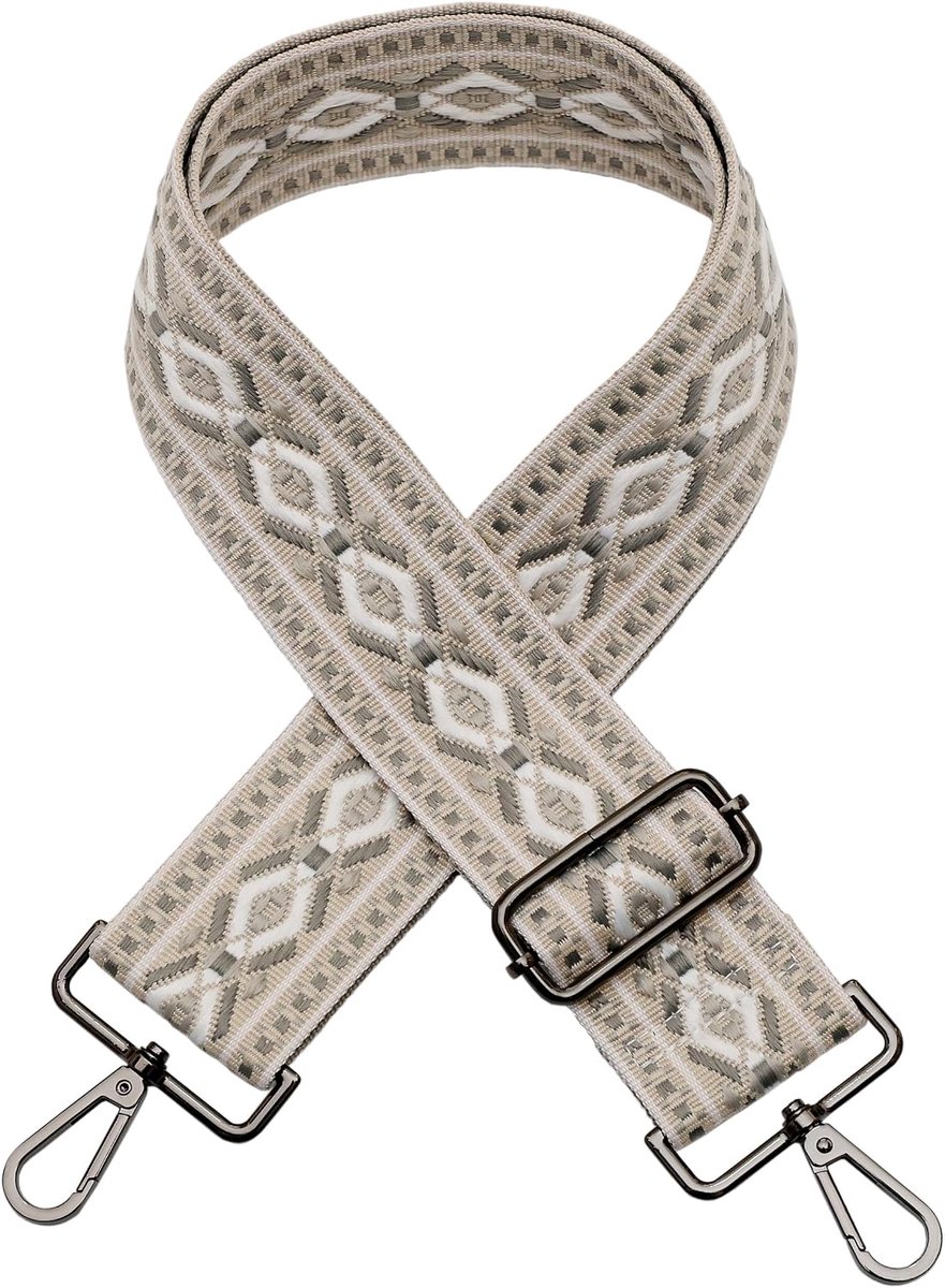 Schouderriem 5 cm schouderriem dames en heren brede tasriem voor handtassen riem A-beige