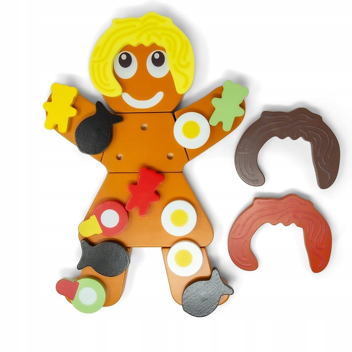 Astrup Mamamemo Houten Peperkoek Man Speelgoed