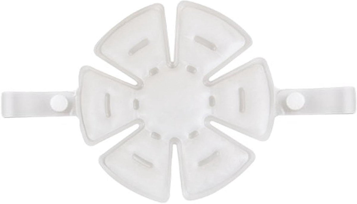 Koelhoed Inzetstuk - Hoofdkoeler Liner - Comfortabel Blijven - Geavanceerde Gel Technologie - 19 x 19 cm - Wit