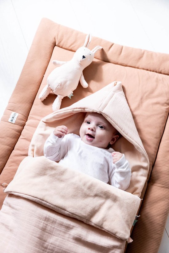 Trixie voetenzak baby - Bliss Blossom roze autostoel kinderwagen. van Merkloos — afbeelding 2