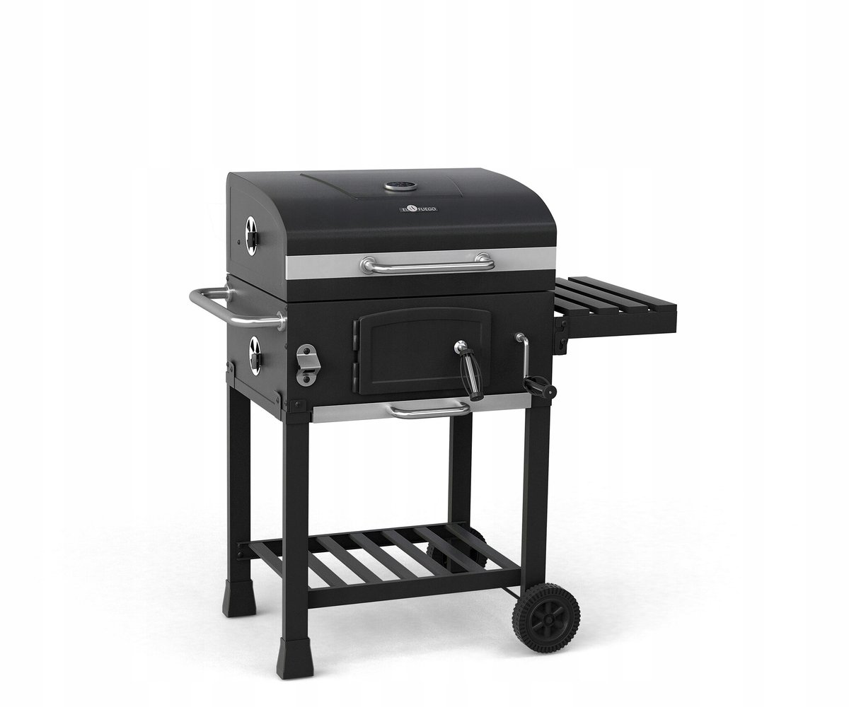 El Fuego Calgary Koolgrill met Gietijzeren Haan 58x42cm