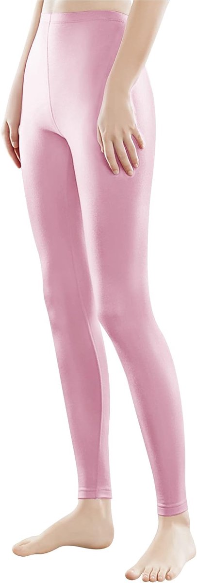 1/3er Lange dameslegging, kleurrijk, met hoge taille, slimfit, fitnessbroek, sport, van katoen 4108VA
