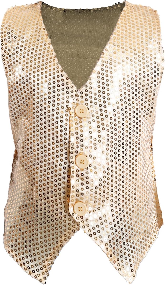 Pailletten vest voor jongens en meisjes, hiphop-vest, kostuum voor kinderen, feest, dans, afstudeerfeest, 1 tot 12 jaar