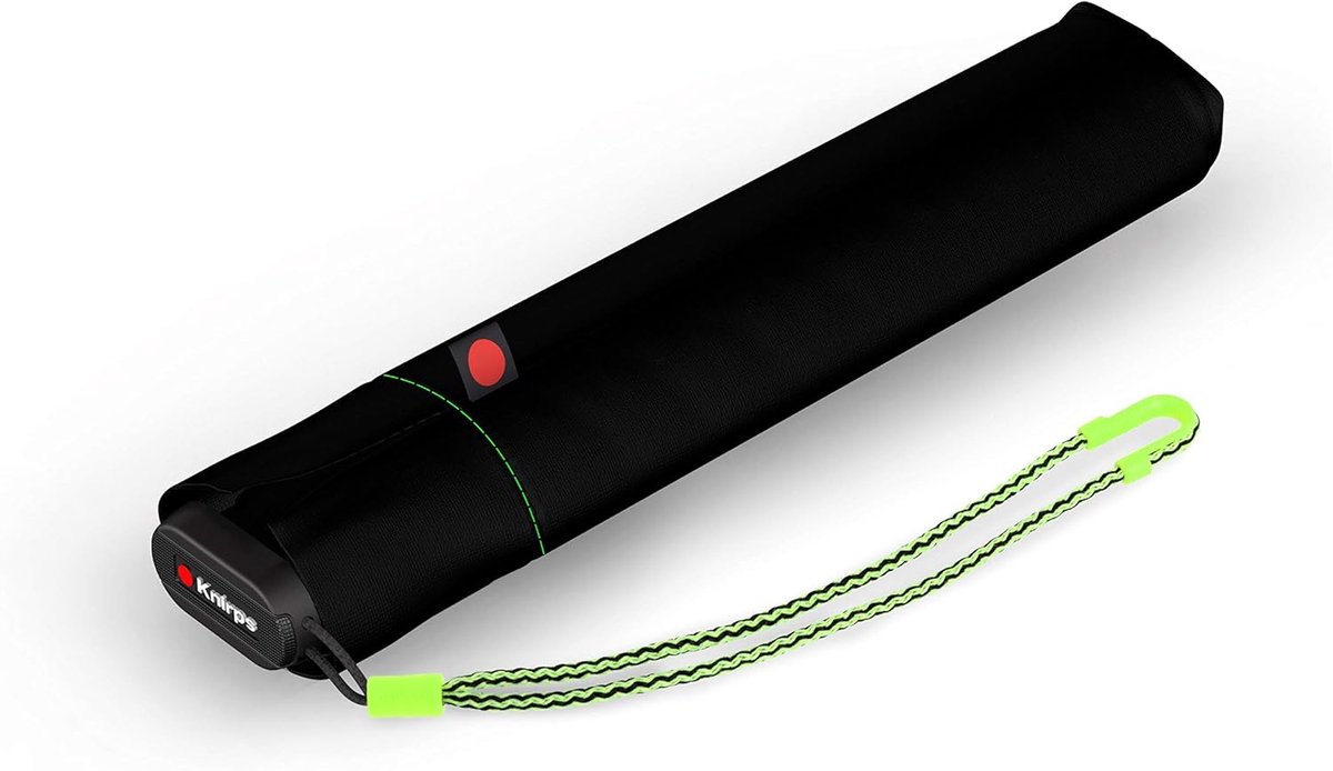 Ultra US.050 Slim Handmatige Pocket Paraplu - Ultralicht en Plat - Storm Proof - Winddicht - 21 cm