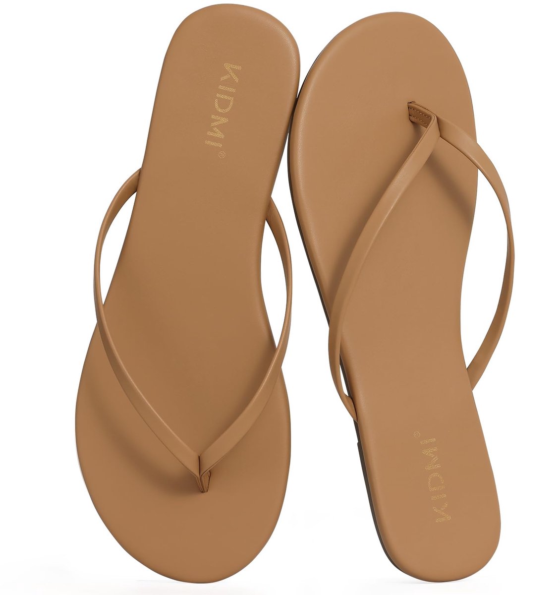 Homaxy -Slim Slippers - Anatomische Teenslippers -Dames Slippers -41-abrikooskleurig