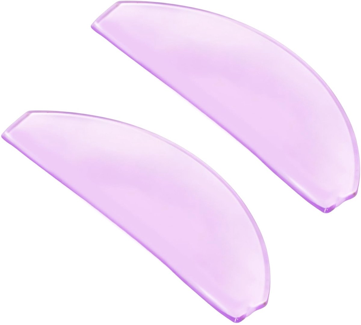 Wimperlifting-pads voor salongebruik, ultradun en klevend, ideaal voor permanente wimperlifting en oogkleppen (paars)