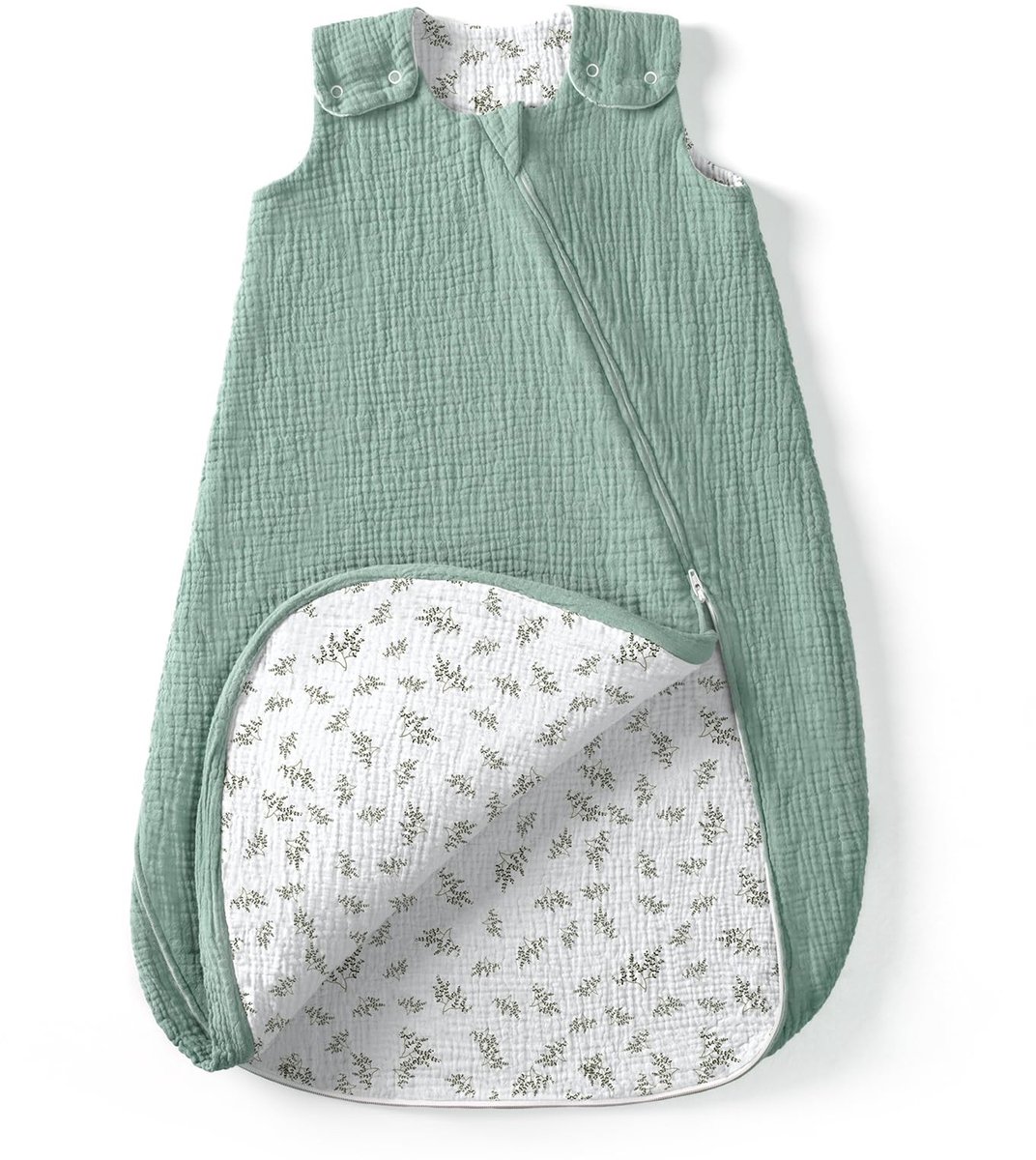 SolidKeus - Muslin Baby Slaapzak, Geschikt voor 9-15 Maanden