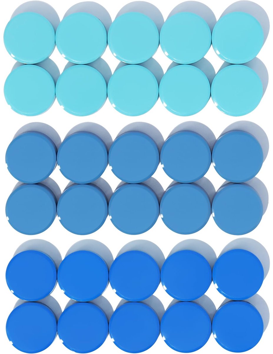 SolidKeus - Set van 30 Sterke Fridge Magnets voor Witbord en Prikbord