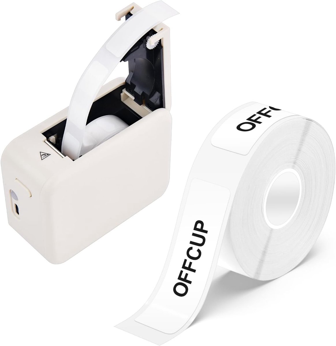 Thermische Label Tape 12 x 40 mm - Zelfklevende Papier Labels voor Aangepaste Labelprinting, Geschikt voor P11/D30/HP1 Printers, 180 Labels per Rol