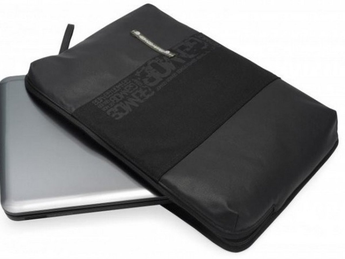 Merkloos Laptophoes 15,6-16 inch, Zwart, 380x265x35mm