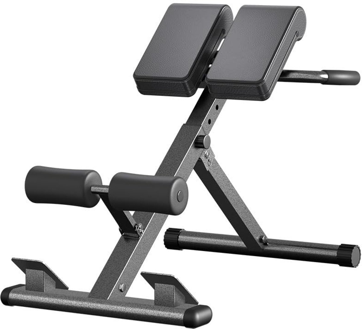 Omgoods - Heavy Duty Hyperextension Romeinse Chair voor Thuis Gym