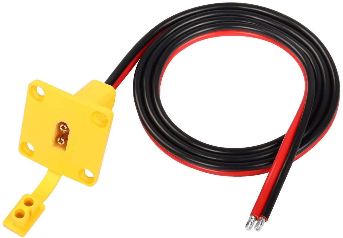 Omgoods - XT60 Adapter met Krachtige Bare Wire voor E-Bikes en Zonnepanelen (1m)