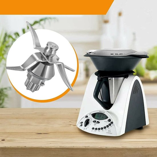 Mengmessen voor Vorwerk Thermomix TM31 keukenmachine - Roestvrij staal - Aluminium behuizing — afbeelding 2