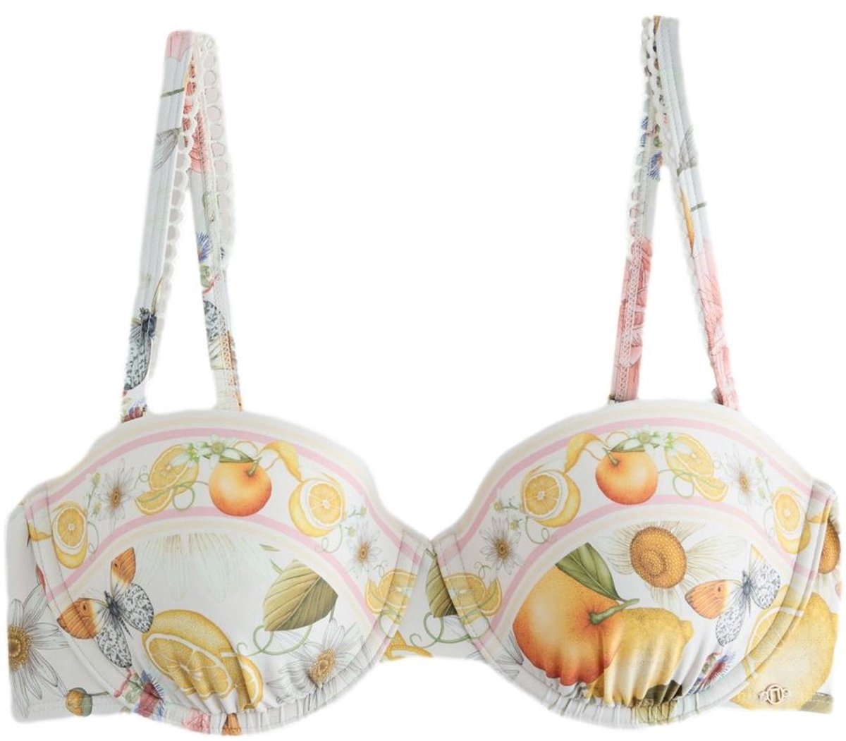 Next - Dames - Bandeau-bikinitop met beugel - Wit