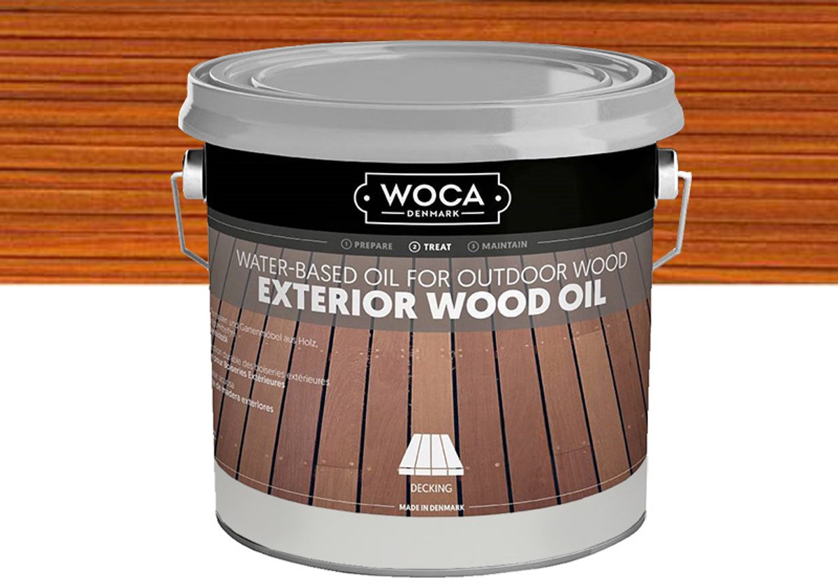 Woca Exterior oil Bankirai | 2,5 Liter