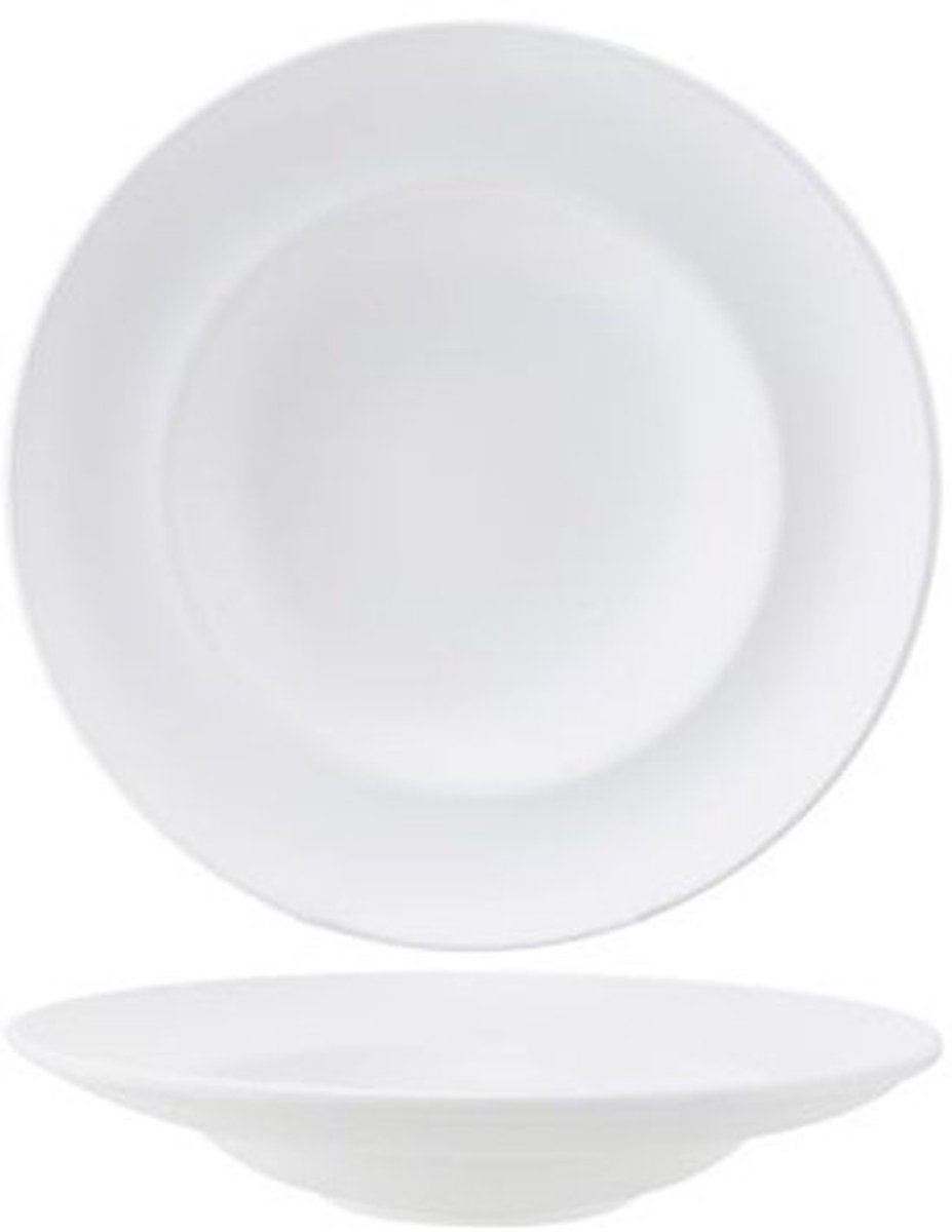 Cosy & Trendy Pastabord Wit Mat Unbreakable D27cm