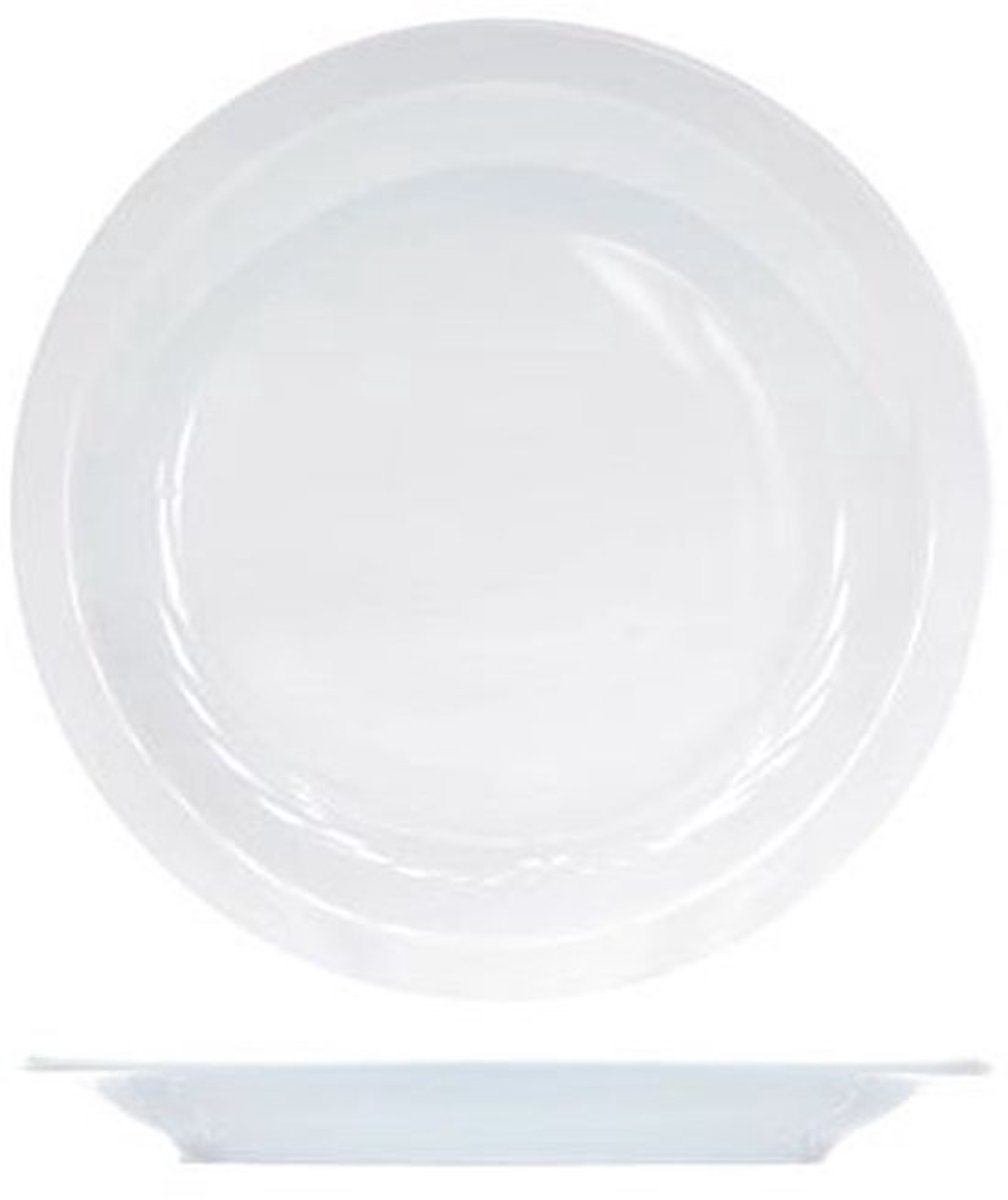 Costa Verde Nordika Wit Bord Dess 19cm Set 6