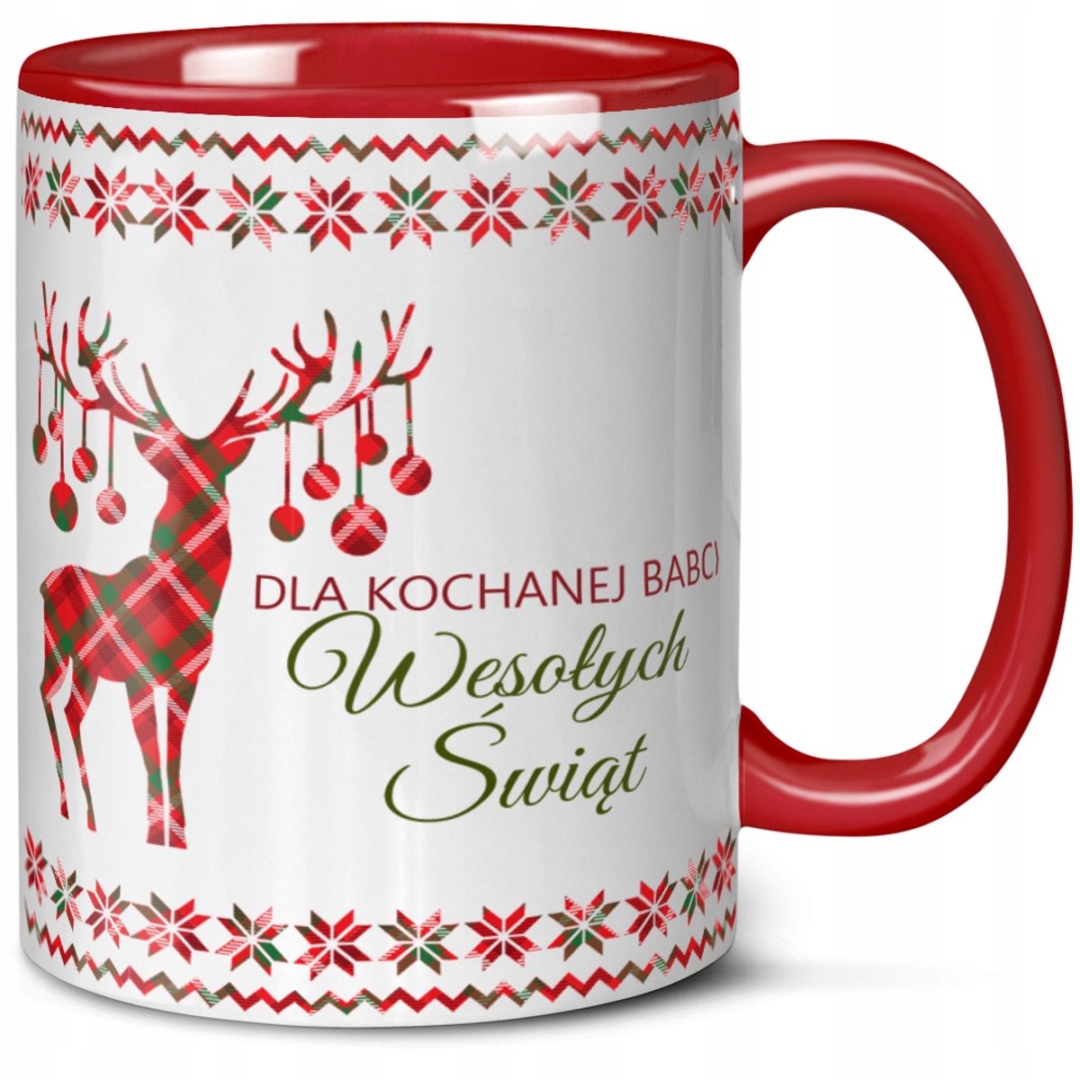Kerstmok Cadeau voor Oma - Feestelijk & Vaatwasmachinebestendig