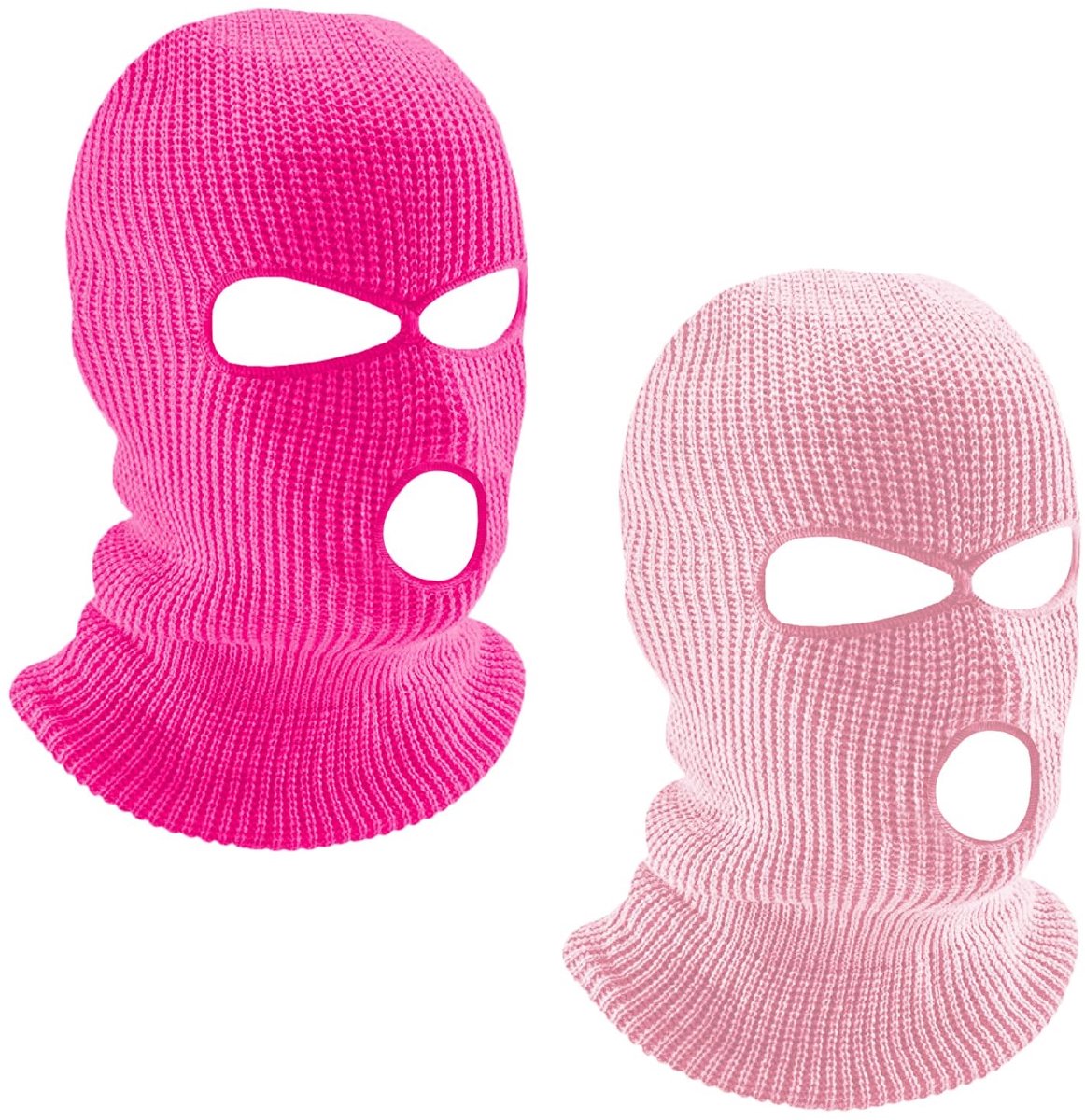 SolidKeus - Set van 2 Balaclava 3 Hole Storm Masks voor Motor en Fiets
