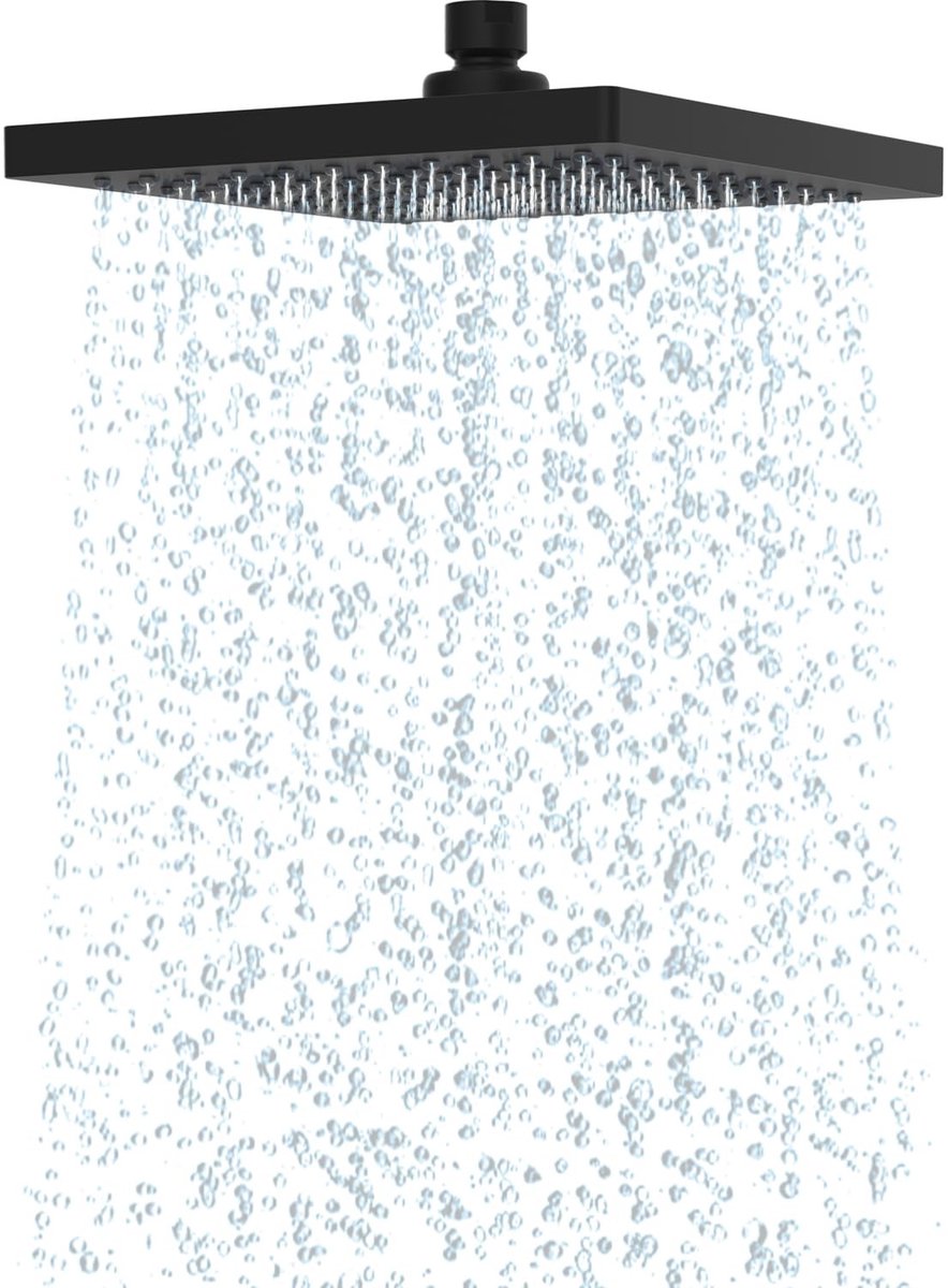 SolidKeus - Rainfall Douchekop 250 x 250 mm voor Luxe Doucherervaring