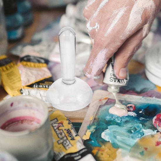 Handmatige Maalstaaf voor Schilderen met Kleurpigmenten - DIY Gereedschap voor Glas en Gips, Perfect voor Schuren en Molen — afbeelding 3