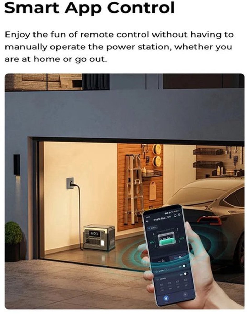 Draagbare Powerstation – Mobiele Accu – Noodstroomvoorziening – Energiebron – 292Wh Capaciteit – 320W Zuivere Sinusgolf AC-uitgang – 100W USB-C Power Delivery