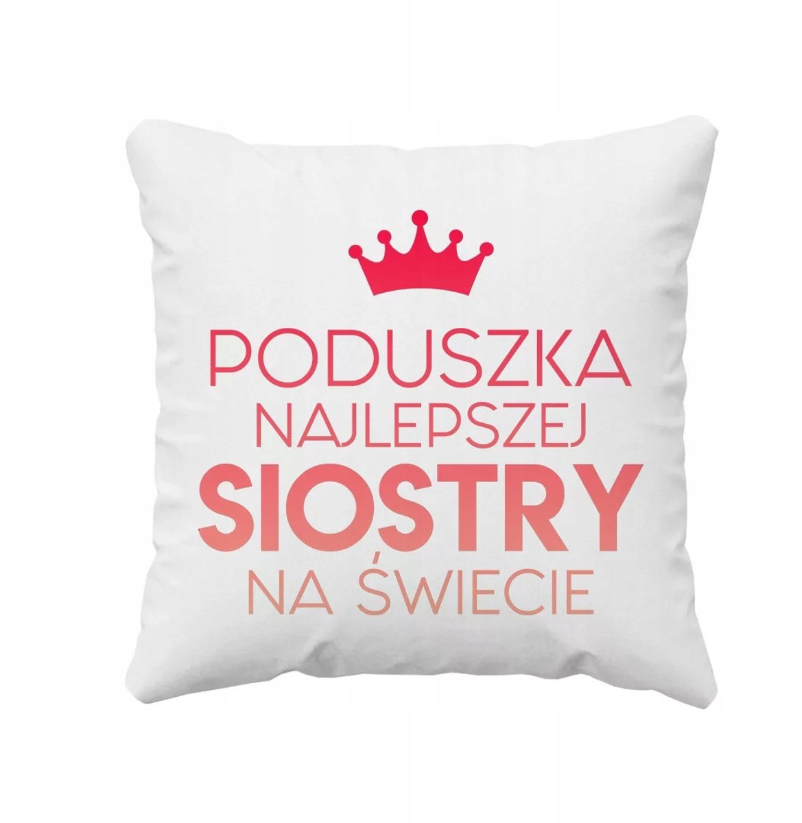 Decoratieve Kussen 'Beste Zus' - Uniek Cadeau