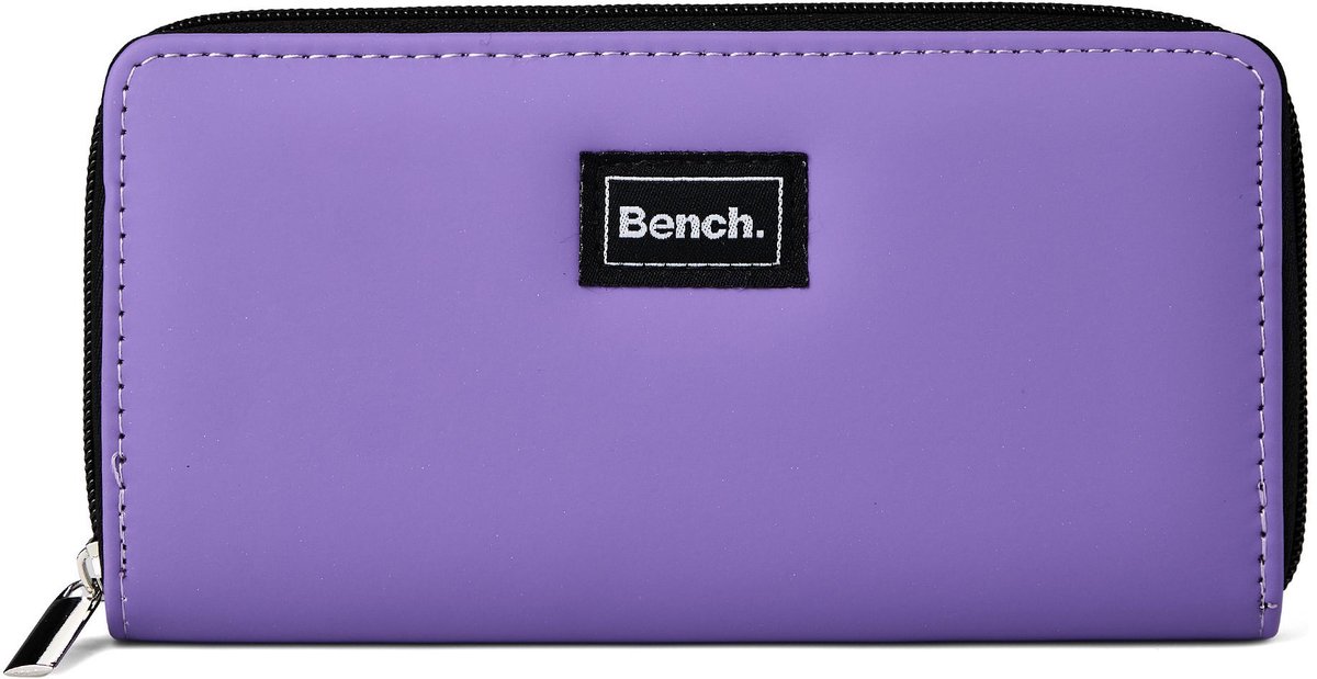 Bench Portemonnee 19 cm - Dames - Horizontaal - lila