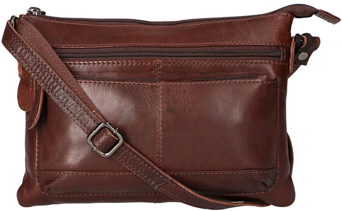 Galatea – Schoudertas | Dark Brown