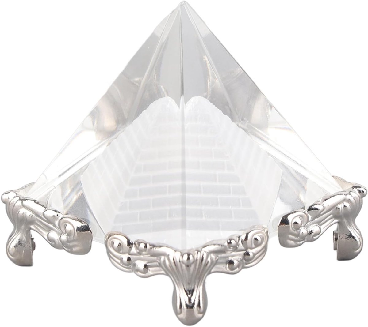 Piramide, Kwarts Piramide energie versterking voor meditatie, yoga, spirituele groei
