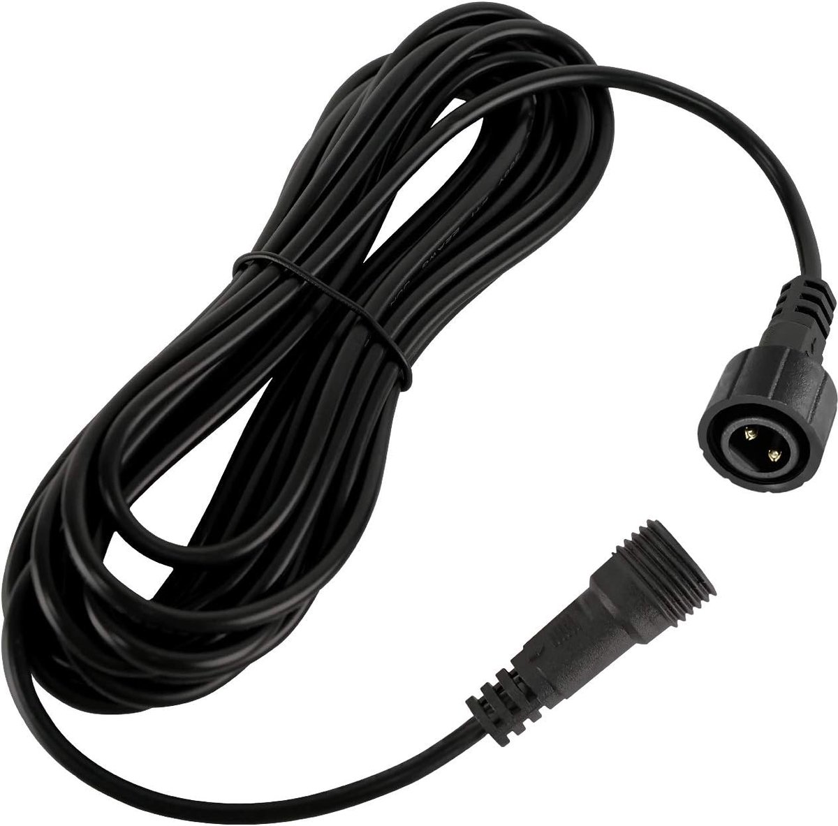 10M / 3.05 Meter Verlengkabel 2-Pin 16AWG IP65 Waterdicht LED-snaarverlichting Verlengkabel voor Tuinbolverlichting Padverlichting LED Landschapsschijnwerpers