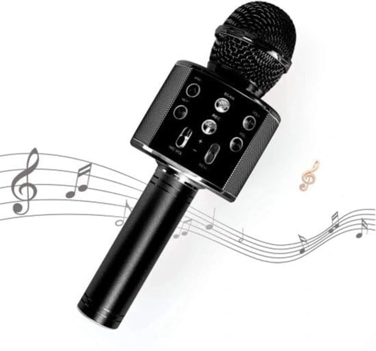 Microfoon Kinderen - Karaoke - Karaoke Microfoon - Microfoon - Echo effect - Bluetooth - Radio Functie - Karaoke Speaker