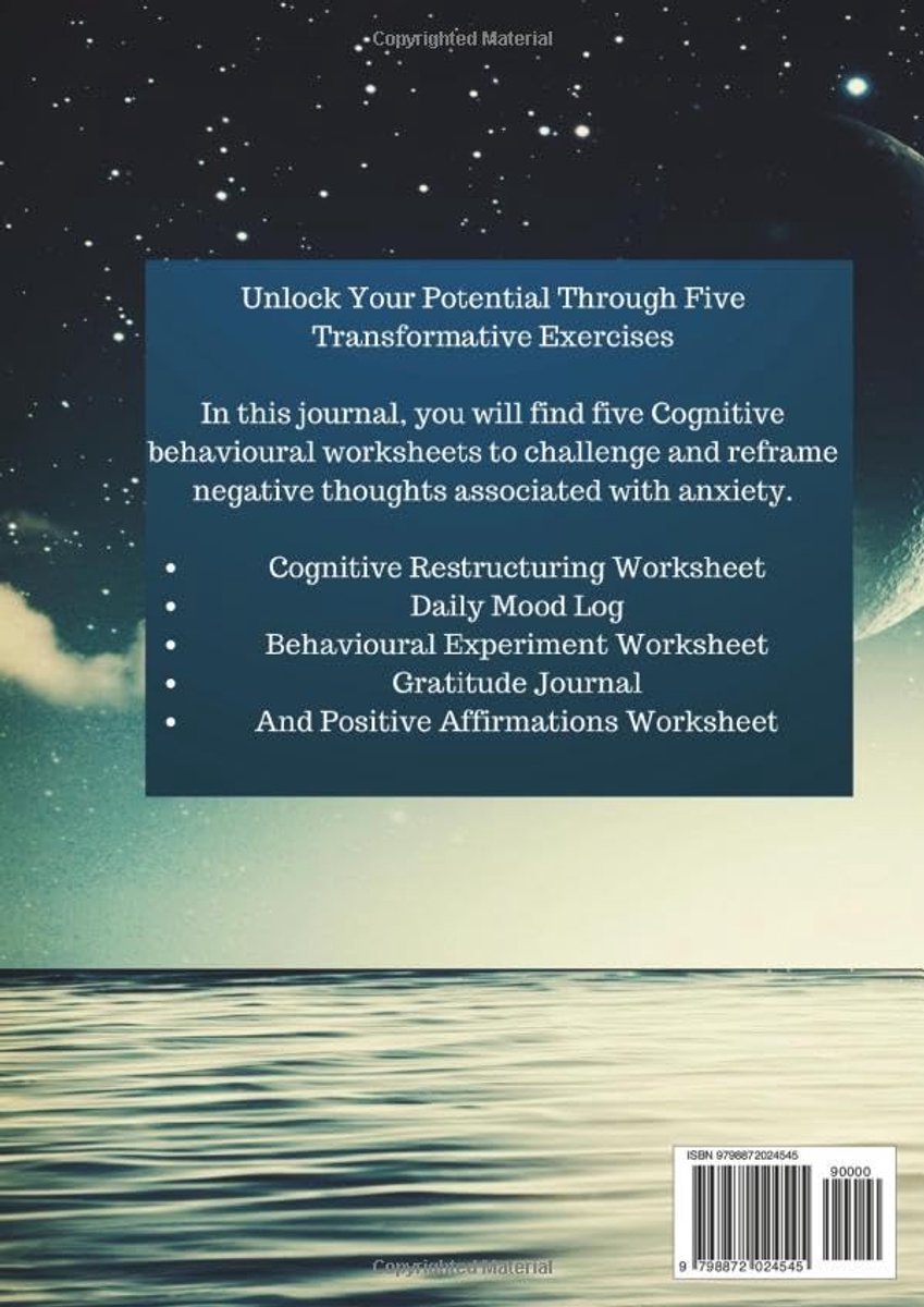 Minds: An Anxiety Management And Well-being Journal: Guided by Cognitive Restructuring for Lasting Tranquility