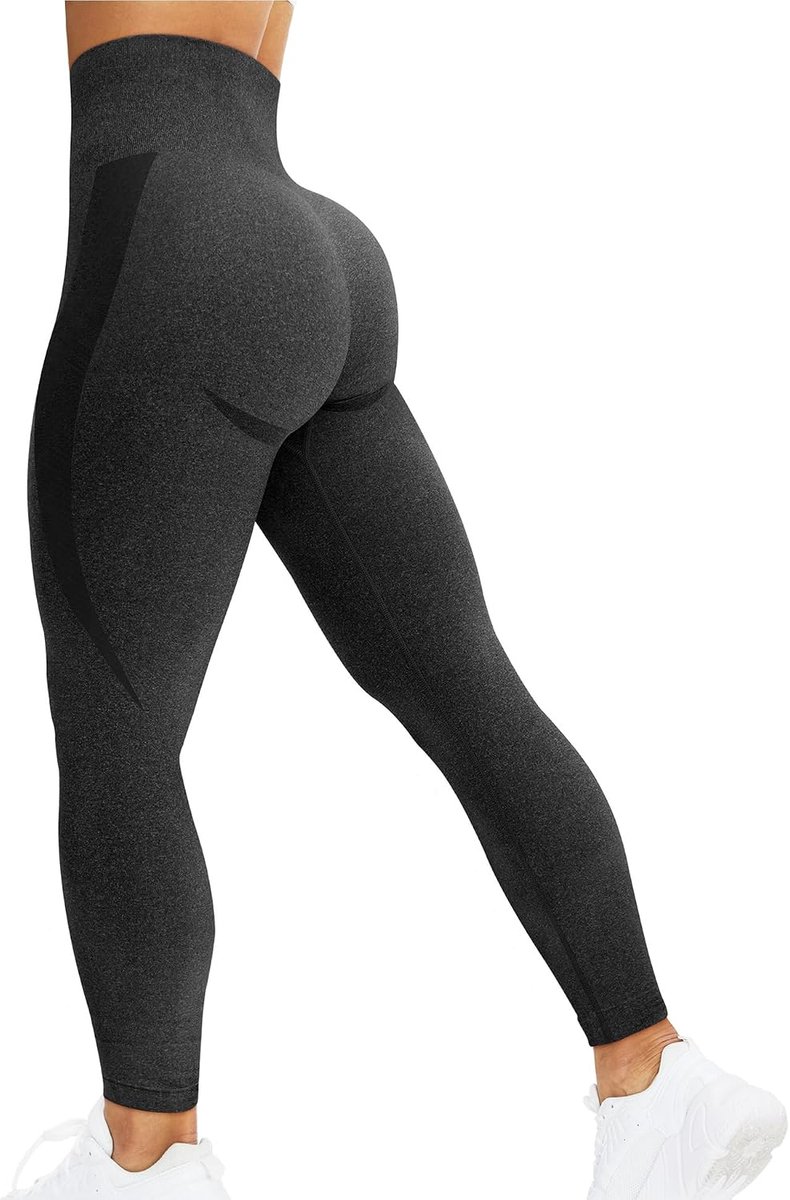 Sportbroek, hoge taille, naadloze broek, gym, yoga, sport