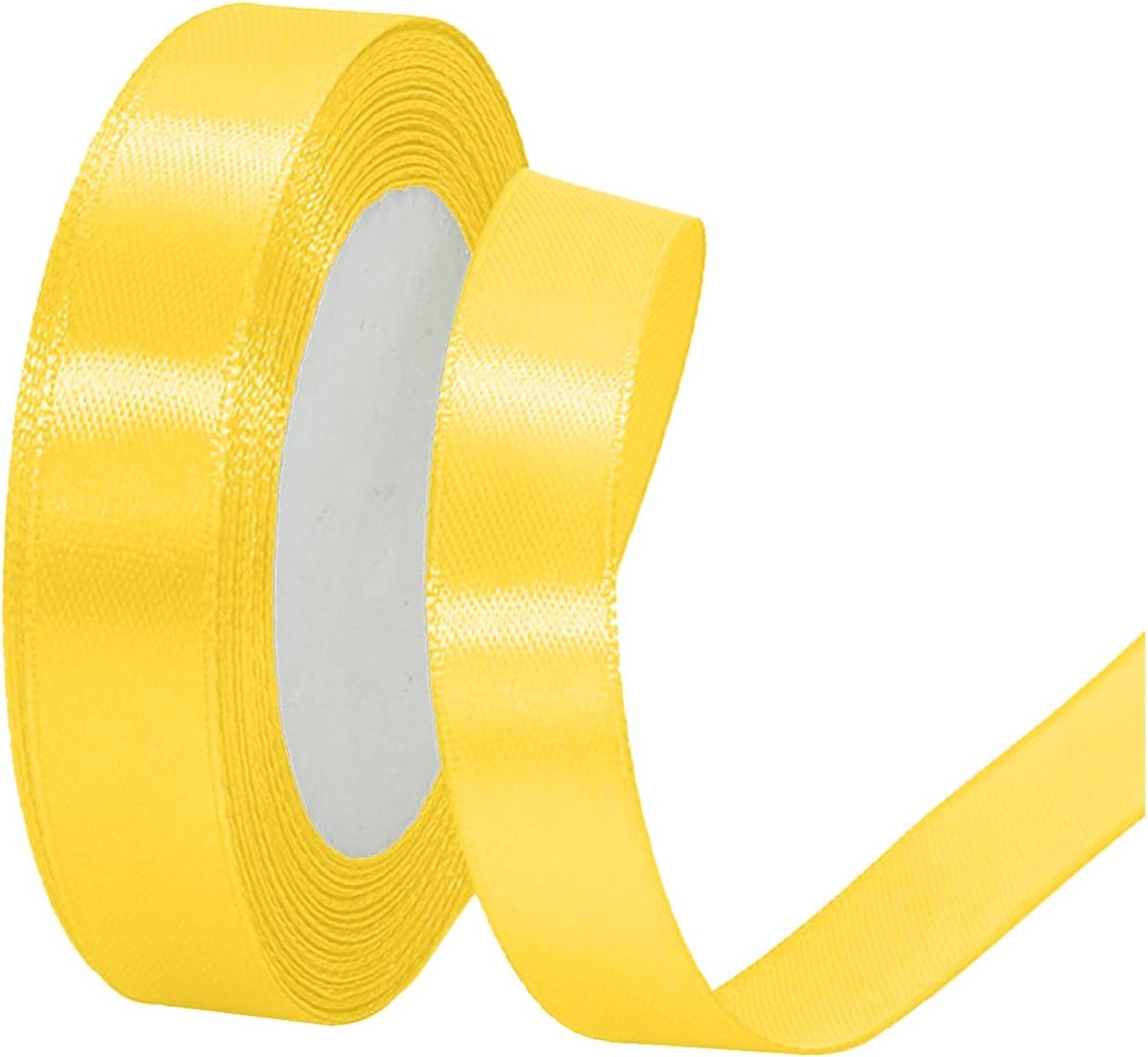 Glo Satijnen lint, 2,5 cm, 23 m, cadeaulint, kerstlint, satijnen lint, cadeaulint voor strikken, geschenken, Valentijnsdag, decoratieve stoffen linten, geschenkverpakking