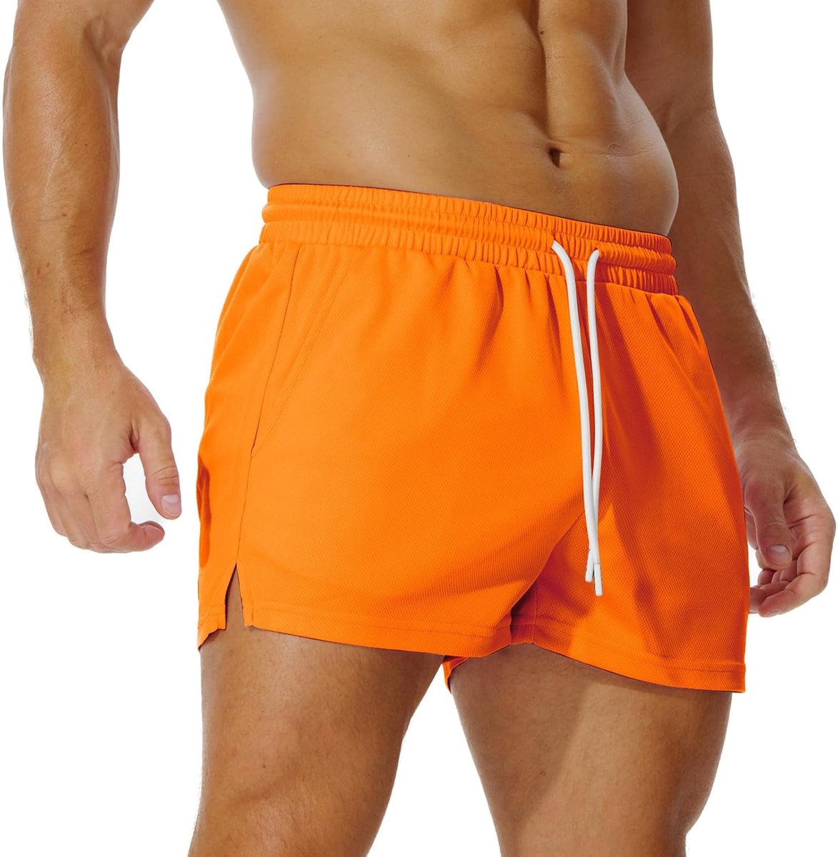 Shorts Mannen 3 Inch Sport Shorts Voor Mannen Ademend Mesh Atletische Workout Training Fitness Running Shorts