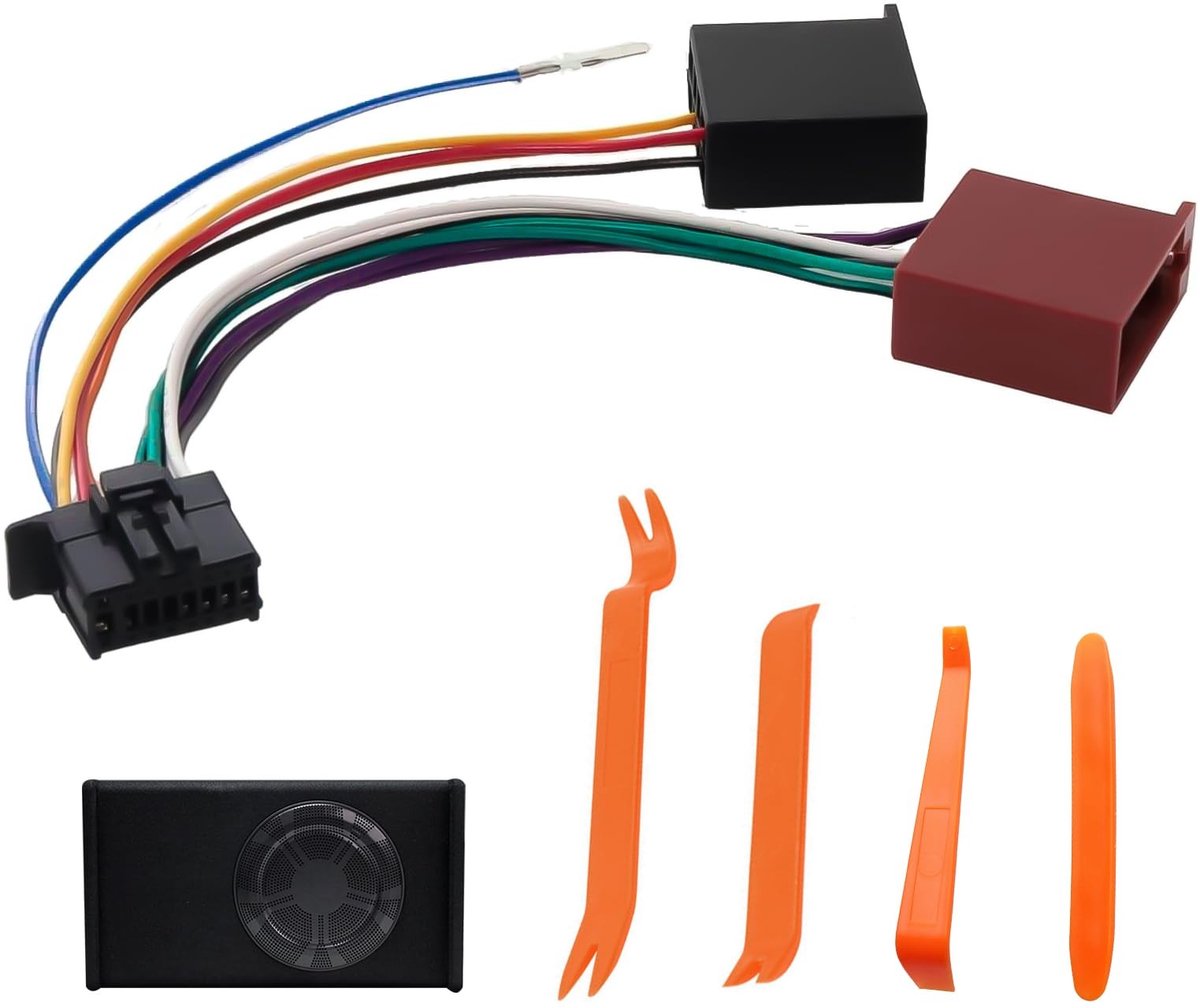 Omgoods - Auto Radio Adapter 16 Pins met Montagegereedschap