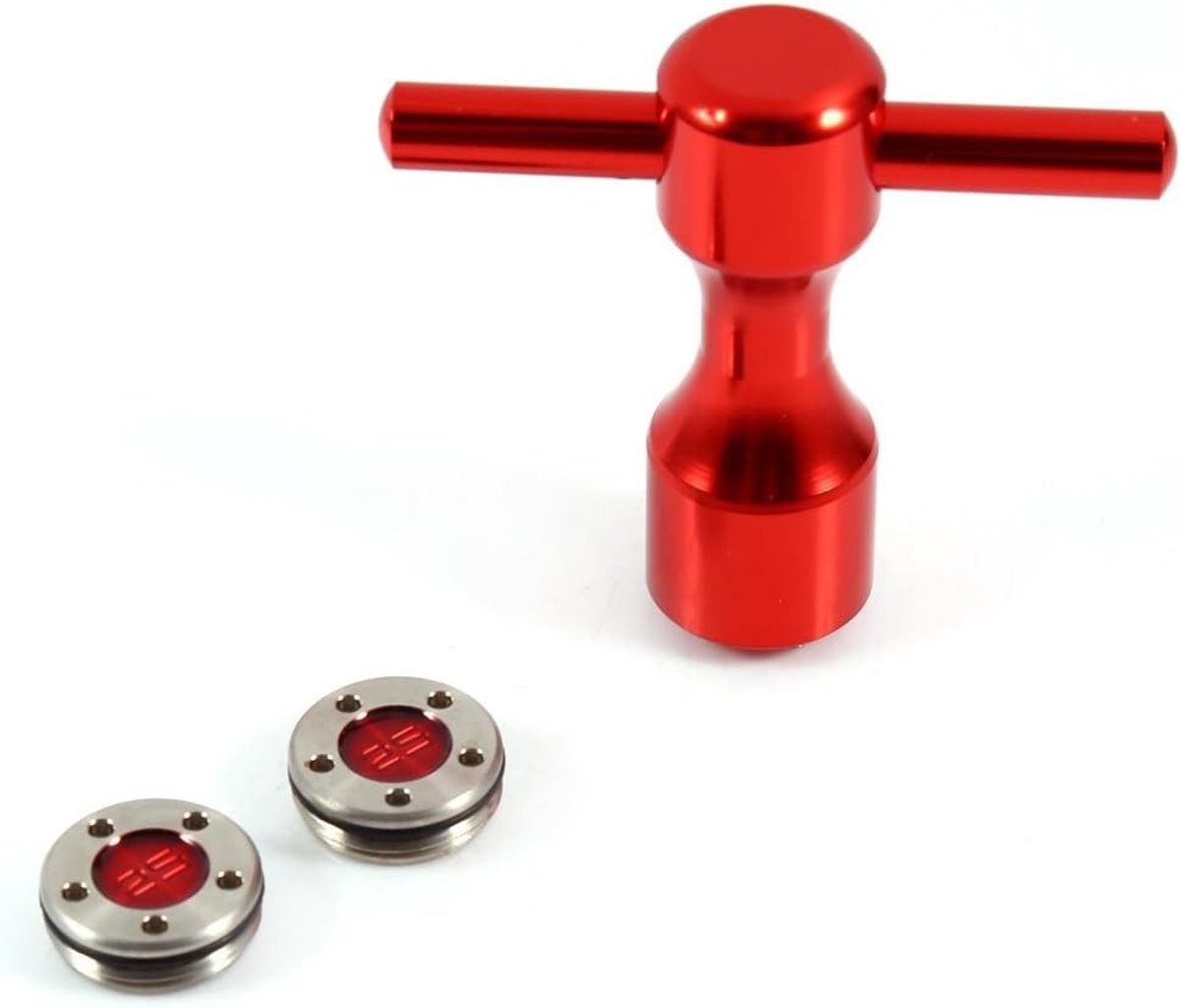 Puttergewicht Sleutelset met 2 Aangepaste Gewichten, Golf Putter Gereedschap voor Precisie en Aanpassing