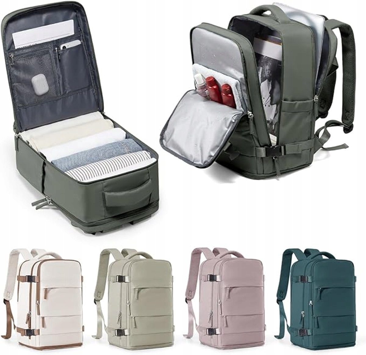 Handbagage Rugzak 40x25x20cm - Vliegtuig Cabinebagage