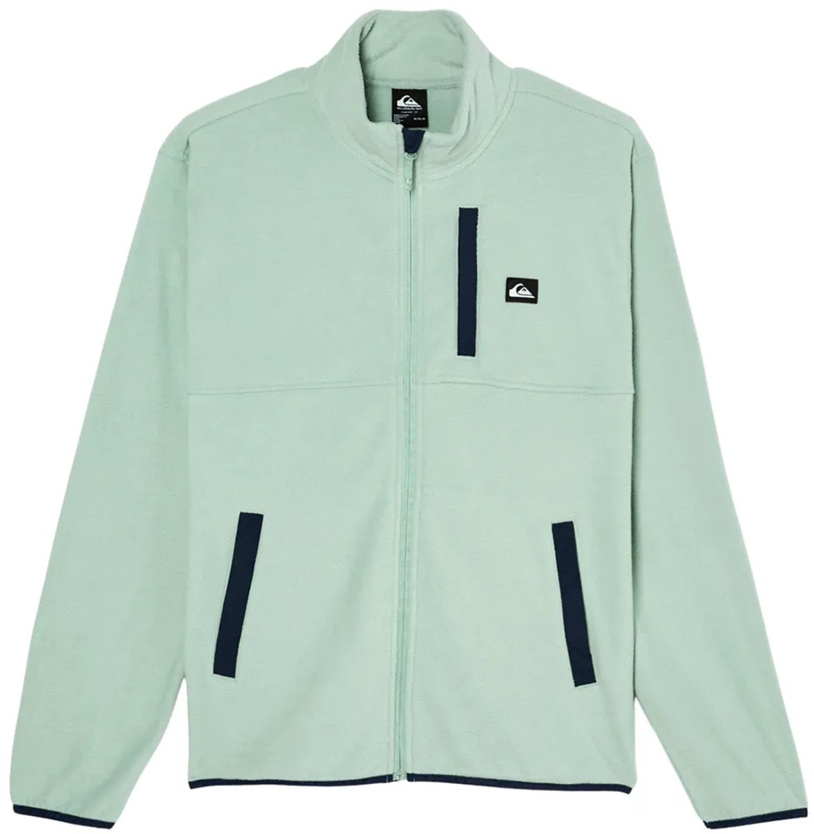 Quiksilver No Destination Fleece Met Volledige Rits Groen M Man