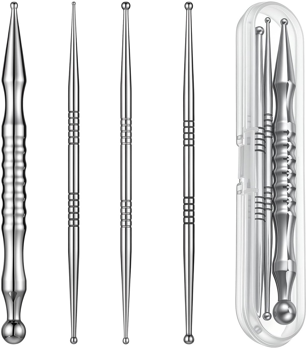 SolidKeus - Set van 4 Multifunctionele Acupunctuurpennen